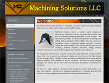 Tablet Screenshot of machiningsolutionsnm.com